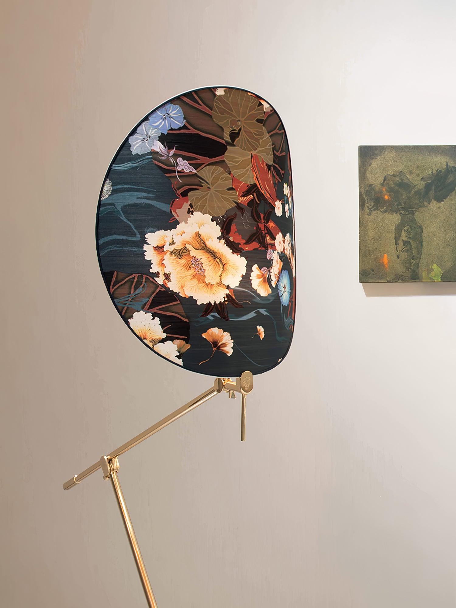 Floral Nocturne Floor Lamp