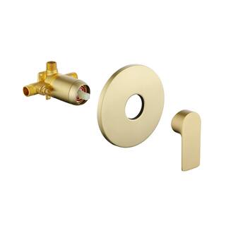 Tomfaucet 3-Spray Multi-Function Handheld Shower with Slidebar in Brushed Gold TFJ0013BG