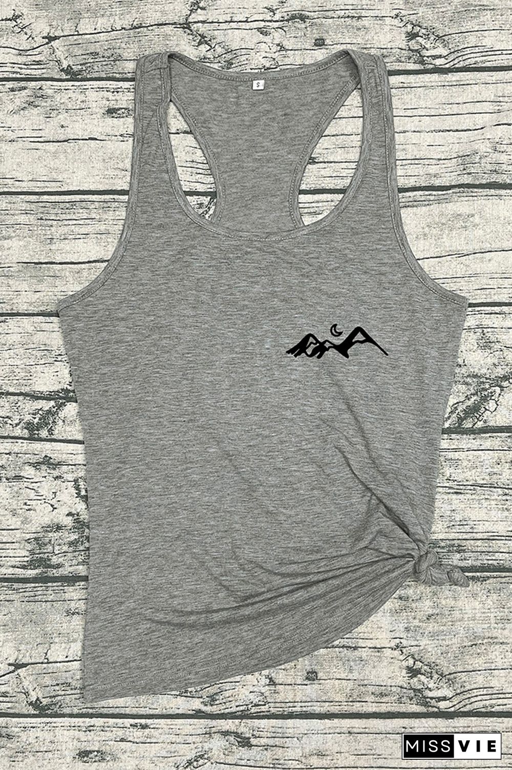 Camping Mountains Tank Top