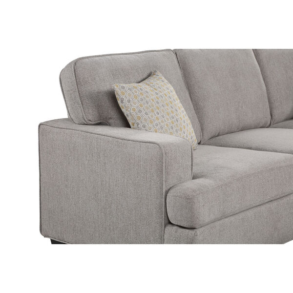 Linden Grey 86-Inch Sofa