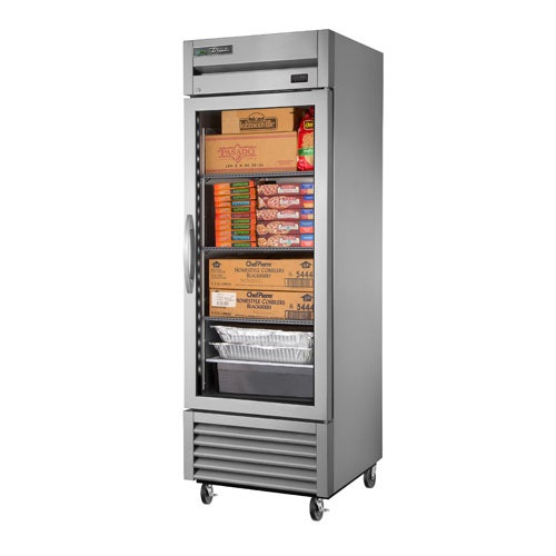 True T-23FG-HC-FGD01 Reach-In Freezer - One Glass Door - 23 Cu. Ft.