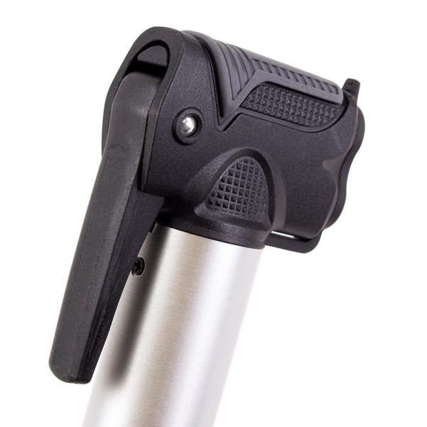 Serfas Big Stick Dual Head Mini Pump - Silver-Black