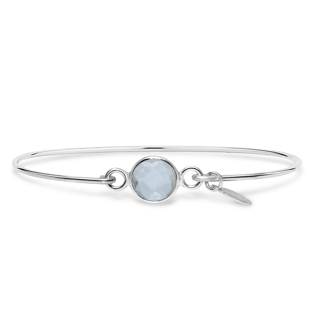 Stia  Signature Skinny Bracelet Clear Quartz