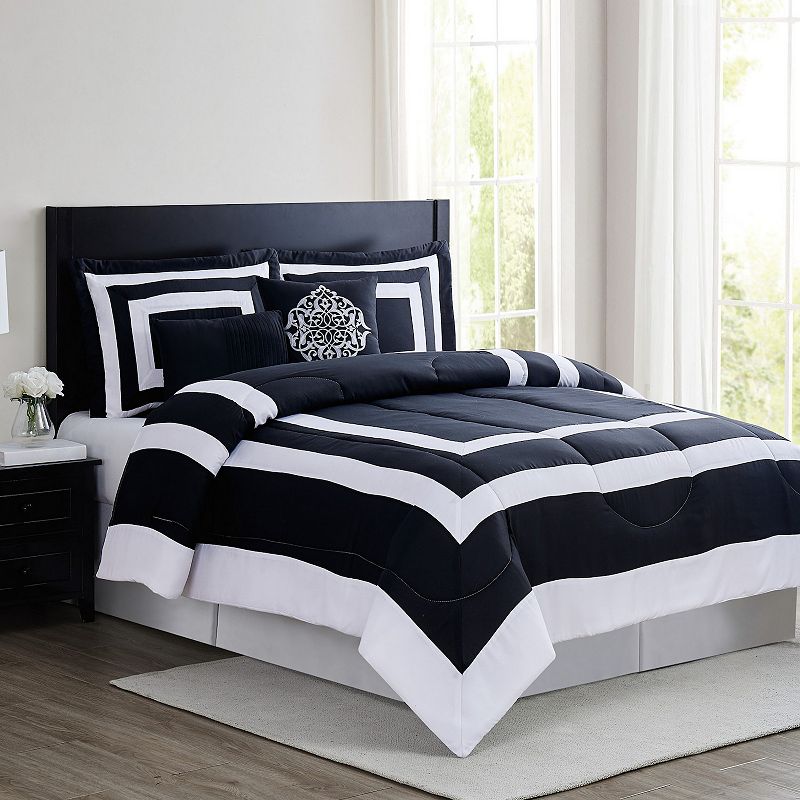 London Fog Raynes Hotel 5-Piece Comforter Set with Shams