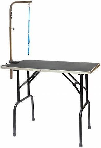 Go Pet Club Dog Grooming Table with Arm