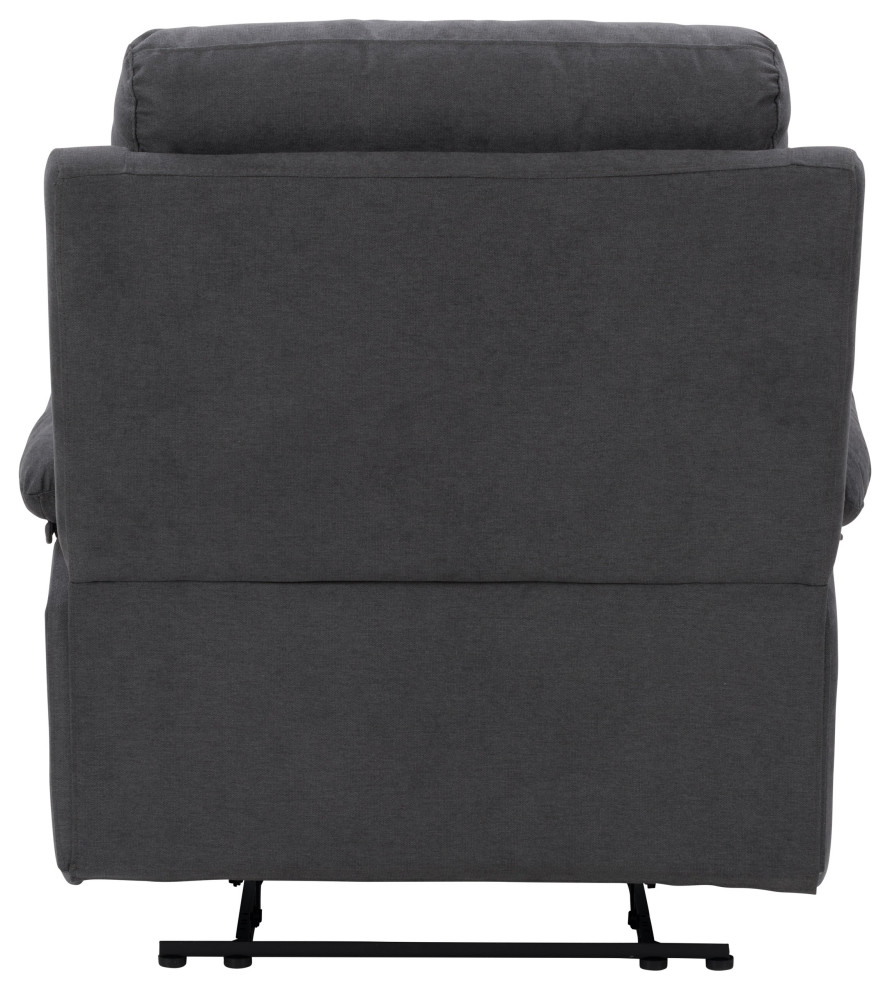 CorLiving Oren Manual Recliner   Contemporary   Recliner Chairs   by CorLiving Distribution LLC  Houzz