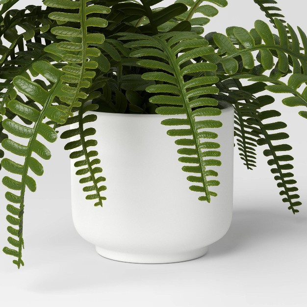 Artificial Fern Plant Light Green