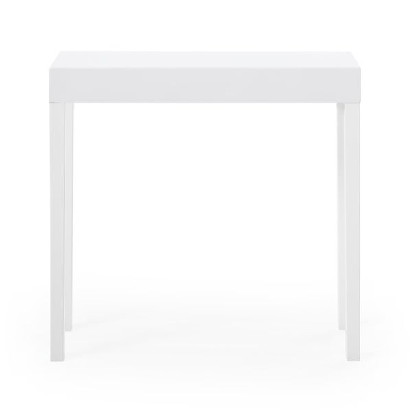 Modern Amy Console Table， Sofa Table， White