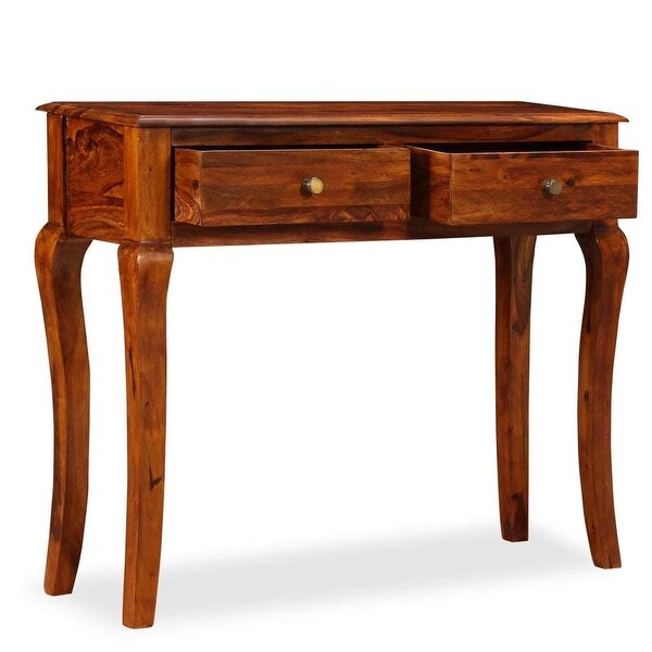 Console Table Solid Sheesham Wood 35.4