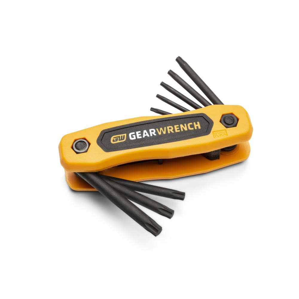 GEARWRENCH Torx Folding Hex Key Set 8pc 83508 from GEARWRENCH