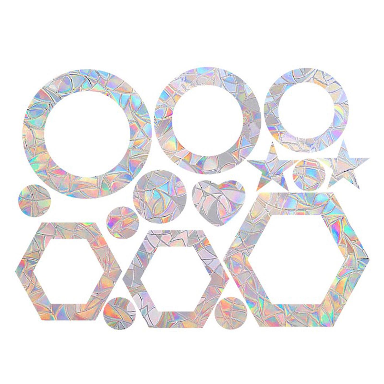 Rainbow Prism Electrostatic Sticker Glass Sticker Mirror Surface Sticker (a7)