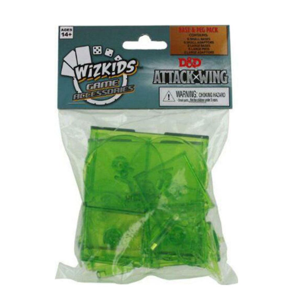 Dungeons and Dragons Attack Wing Base and Pegs Set Green