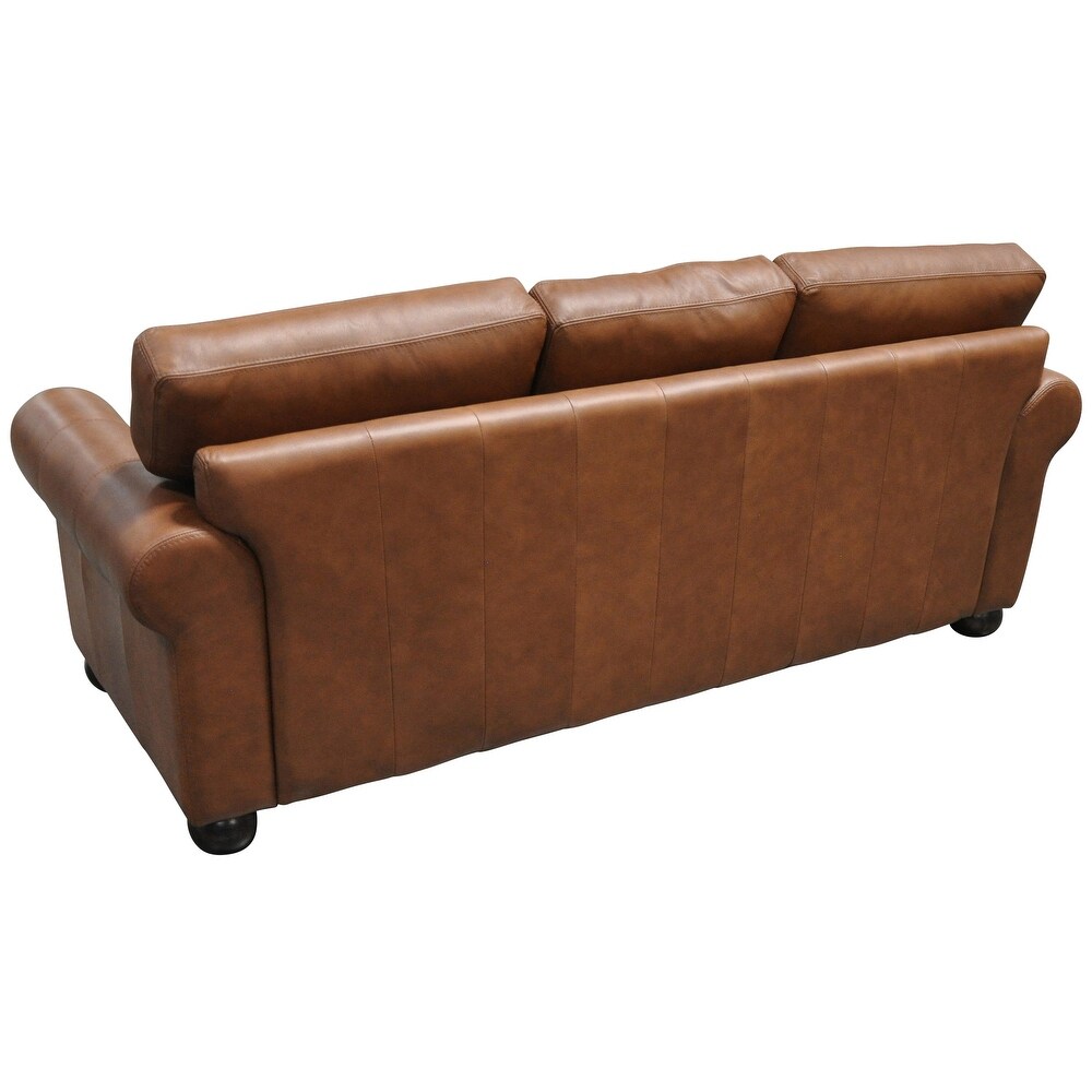 Mojave Ultra Comfort Genuine Leather Sofa and Chair Set