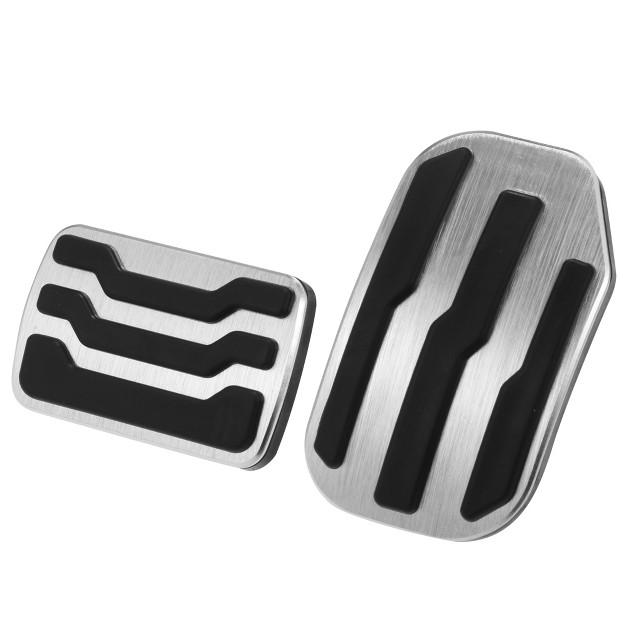 Unique Bargains Aluminum Alloy Gas Brake Foot Pedals Cover For Ford F 150 2015 2020