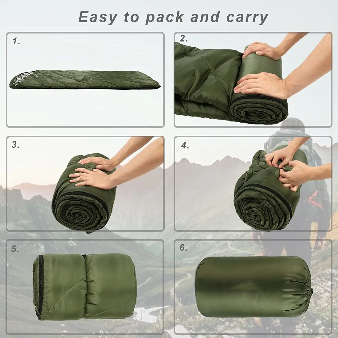 Cotton filling Flannel warm soft material sleeping bag  keep warm in winter season 0 degree