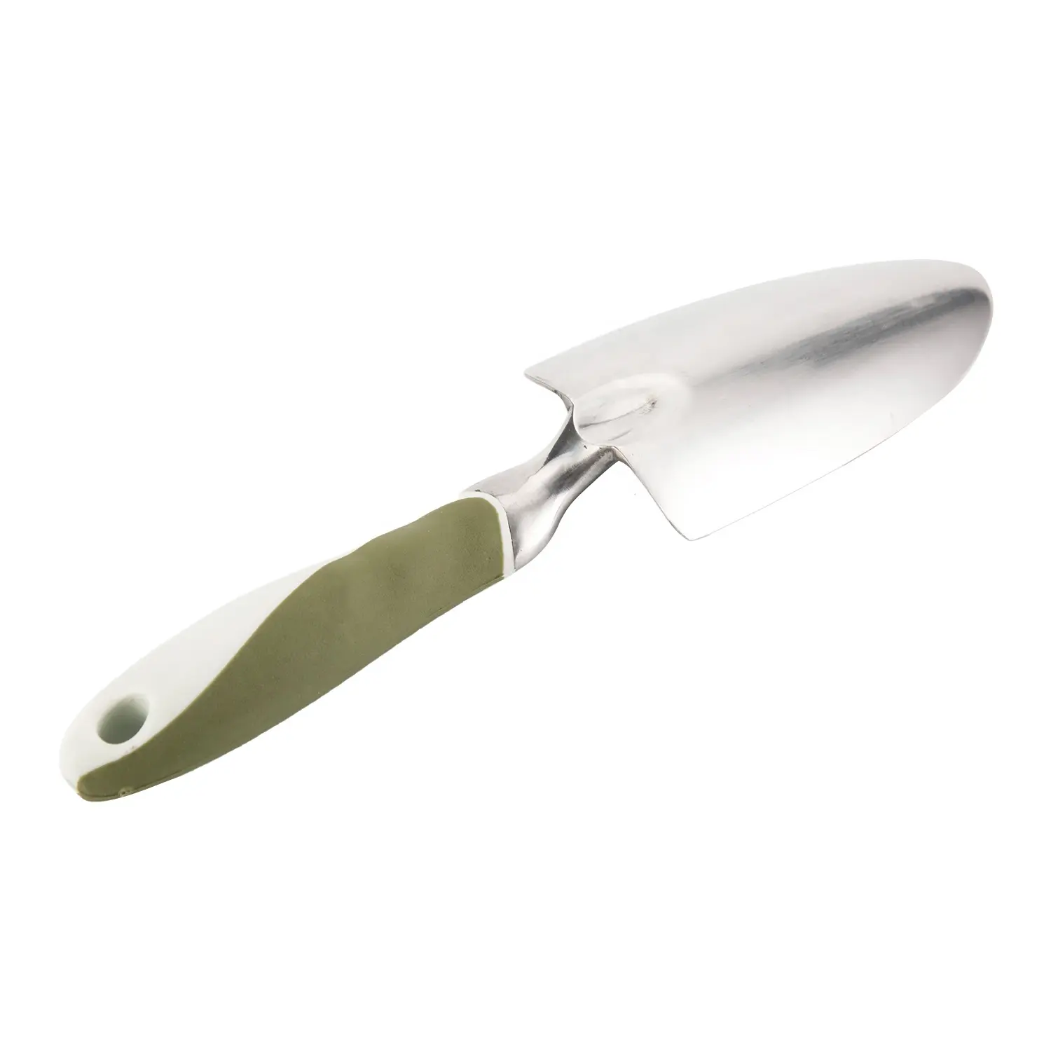 Quality aluminium steel head PP TPR handle spring professional gardening tools wholesale suppliers trowel