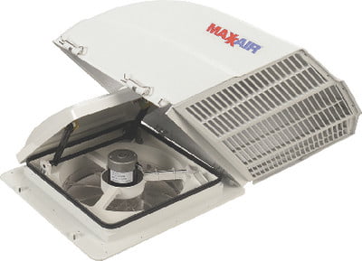 MaxxAir RV Vent Cover Fan Mate Model 855 White 00-955001