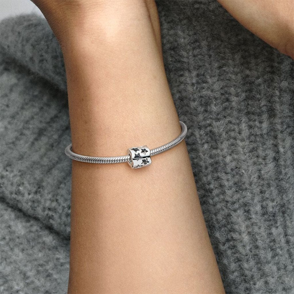 PANDORA  Cut-out Sparkling Star Charm