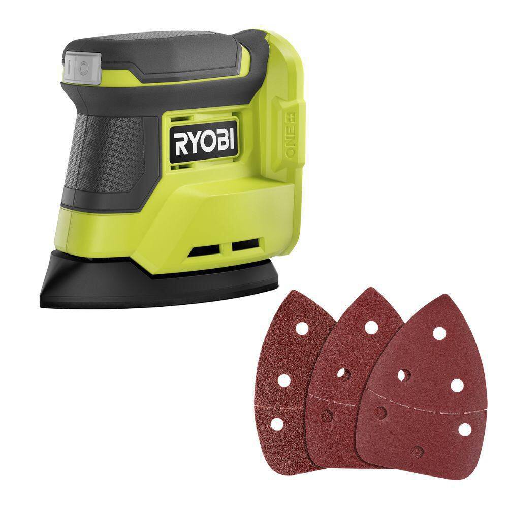 RYOBI ONE+ 18V Cordless Corner Cat Finish Sander (Tool Only) PCL416B