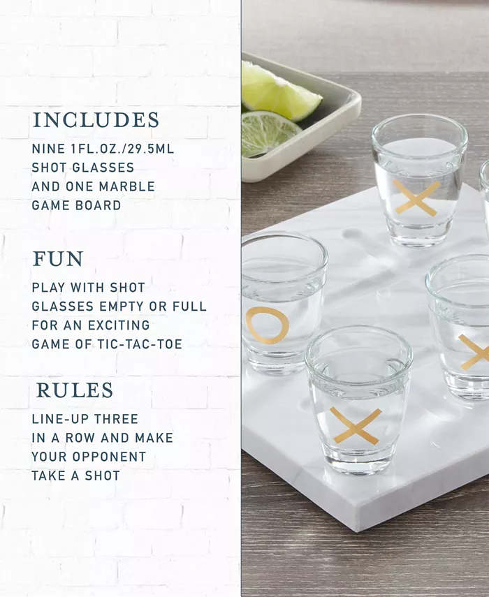 Studio Mercantile Tic Tac Toe Shot Game