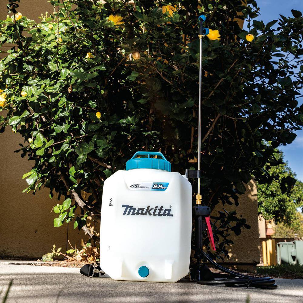 Makita 18V LXT Lithium-Ion Cordless 2.6 Gallon Backpack Sprayer (Tool Only) XSU01Z