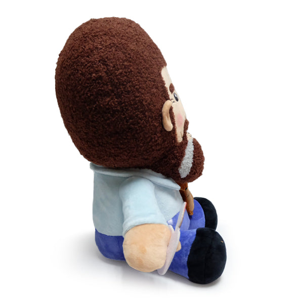 Bob Ross with Peapod the Squirrel HugMe Plush