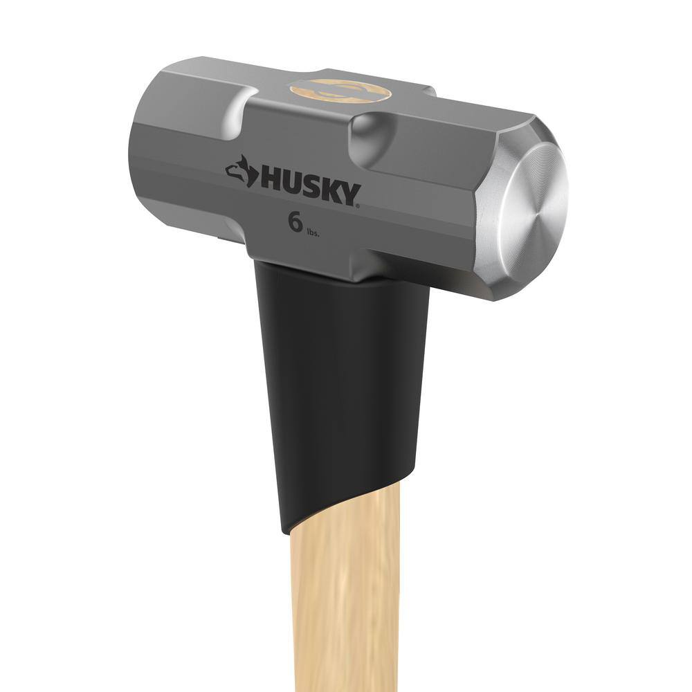 Husky 6 lb. Sledge Hammer with 36 in. Hickory Handle 34205