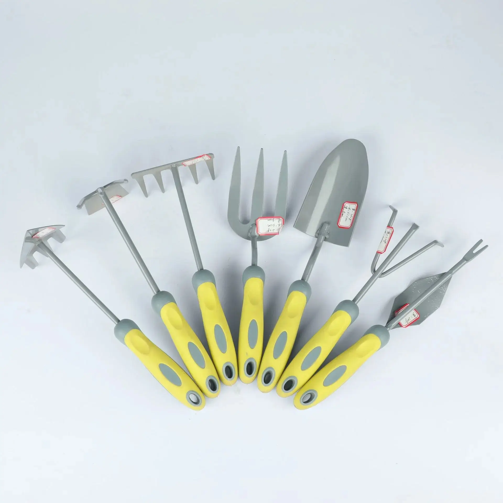 Three Prong Metal Hand Hoe With Rubber Handle Set Tool Garden Tool Set  Durable Metal Gardening Tool Wholesale Price From India