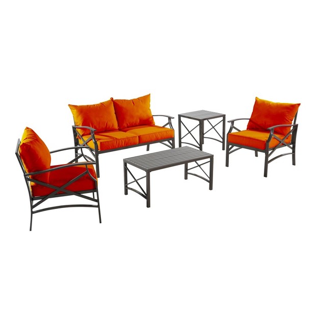 Saint Birch 5 piece Outdoor Conversation Set