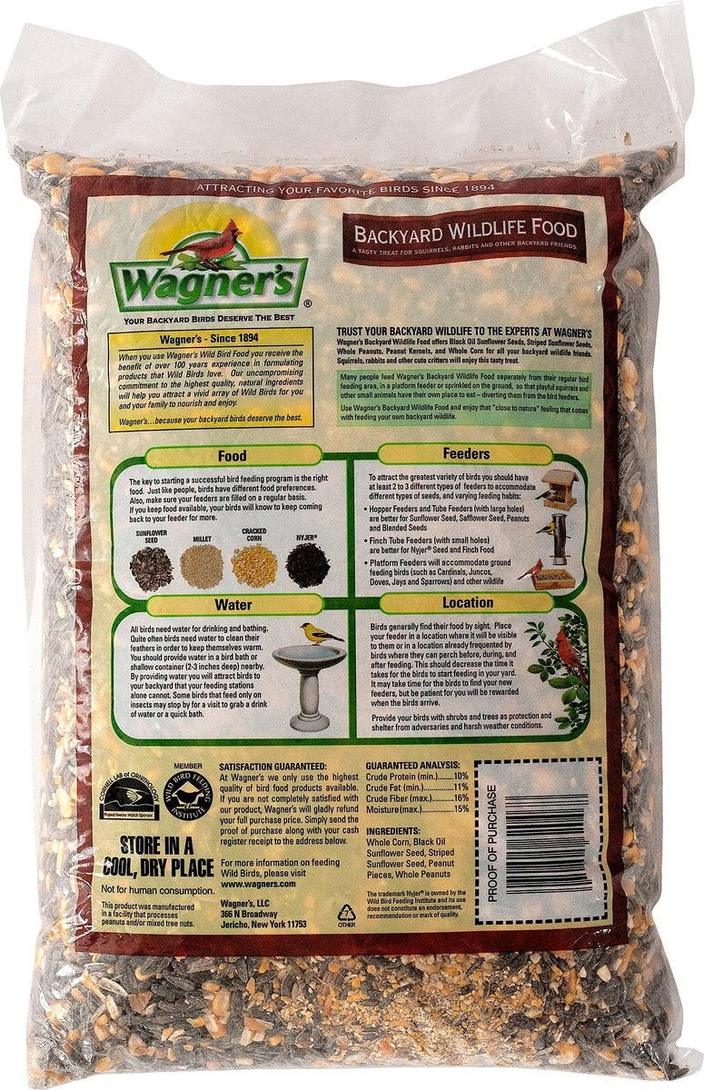 Wagner's Backyard Wildlife Premium Squirrel Food