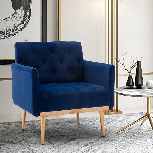 Living Room Modern Velvet Accent Chair