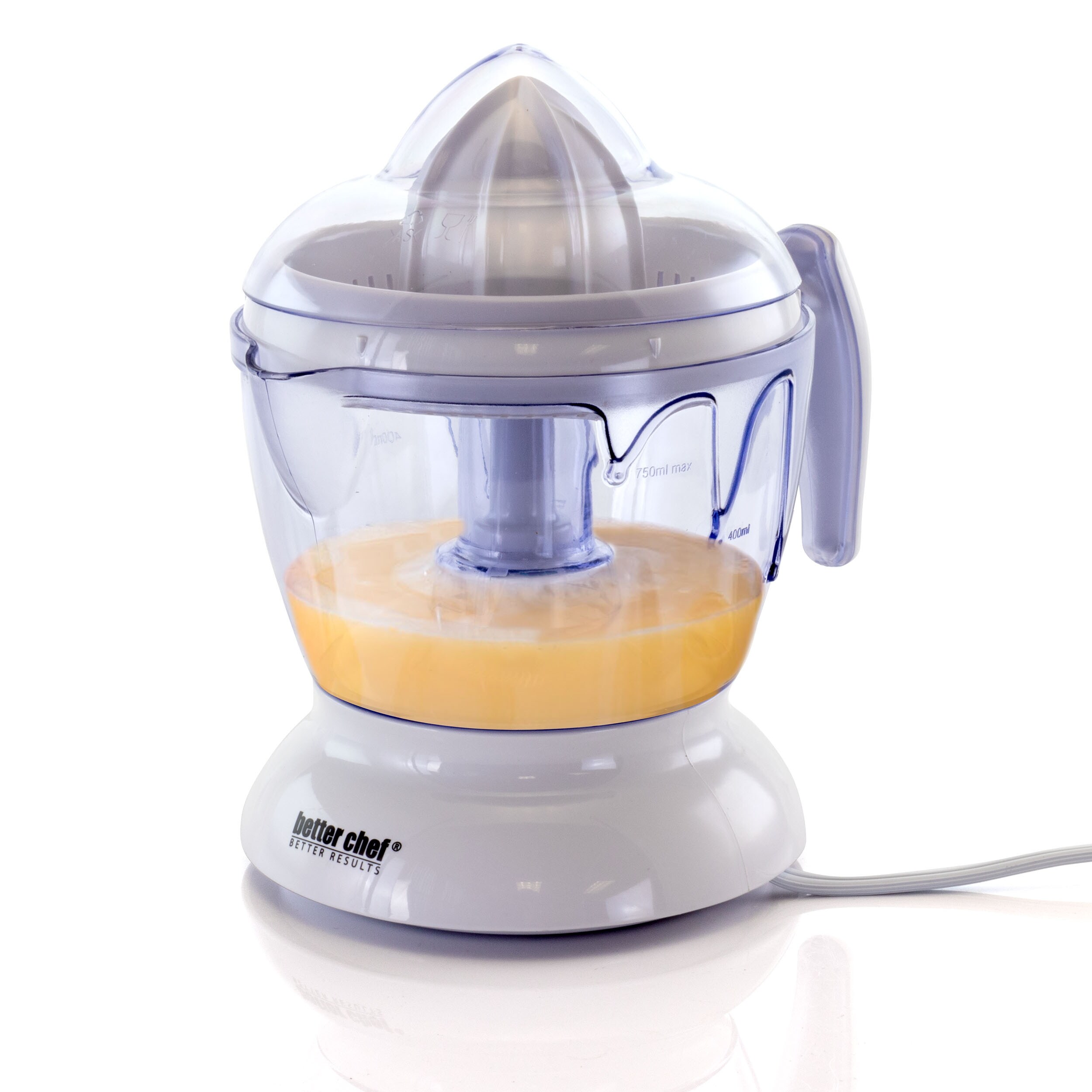 25 Ounce Electric Citrus Juicer in White