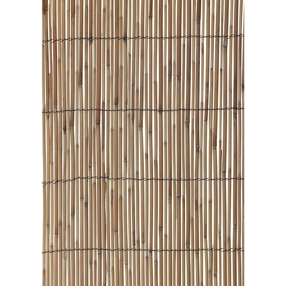 Harbor Gardens 13 ft. L x 5 ft. H Decorative Garden Reed Wood Fencing R645HG