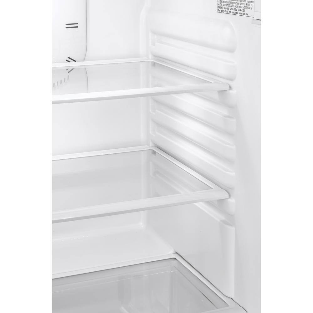 Haier 9.8 cu. ft. Top Freezer Refrigerator in White HA10TG21SW