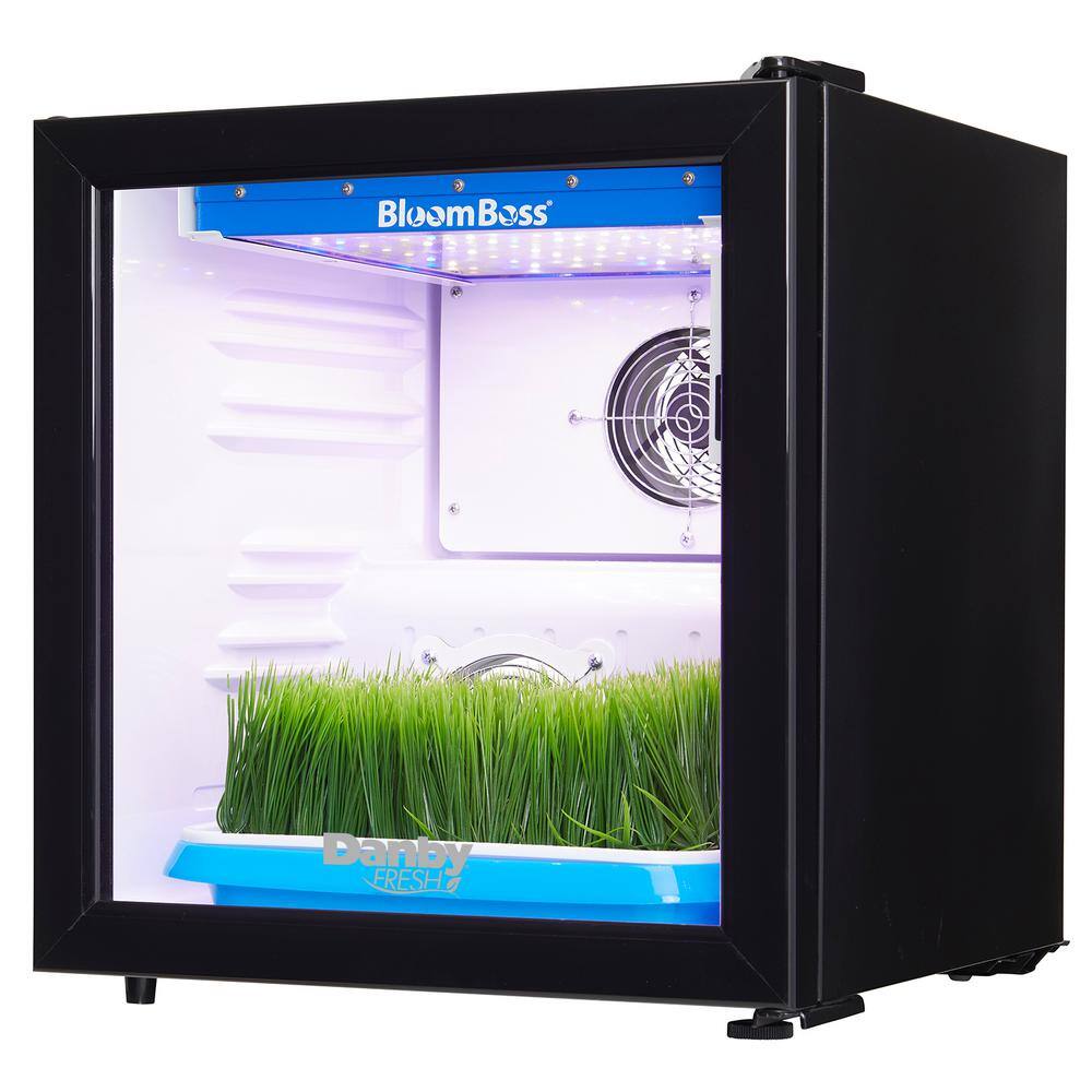 Danby 1.7 cu. ft. Herb Grower with 16-Watt LED Bloom Boss Lighting DFG17A1B