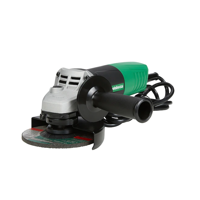 Metabo HPT 4.5-in 6.2 Amps-Amp Sliding Switch Corded Angle Grinder (G12SR4M)