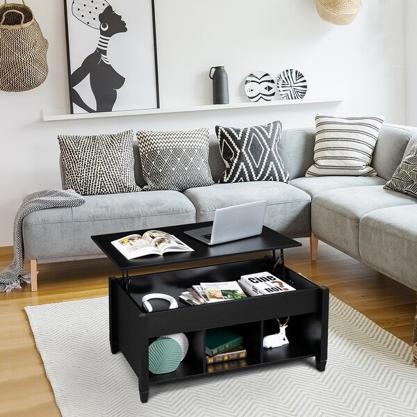 Living Room Furniture Lift Top Storage Coffee Table