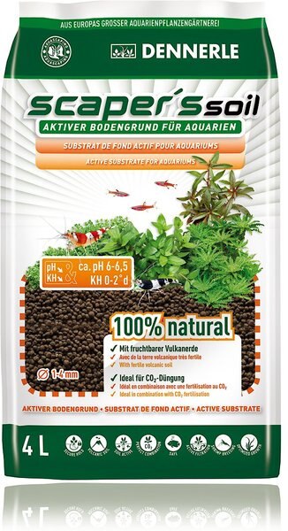 Dennerle Scraper's Soil Active Aquarium Substrate