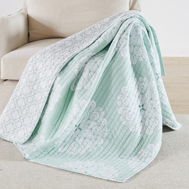 Lara Spa Quilted Throw Levtex Home Levtex Home