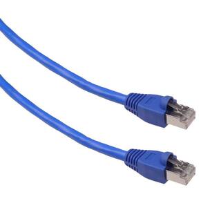 NTW 15 ft. Cat6a Snagless Shielded (STP) Network Patch Cable Blue 345-S6A-015BL