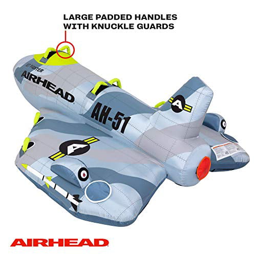 Airhead AHFJ-14 Jet Fighter Inflatable 1-4 Rider Towable