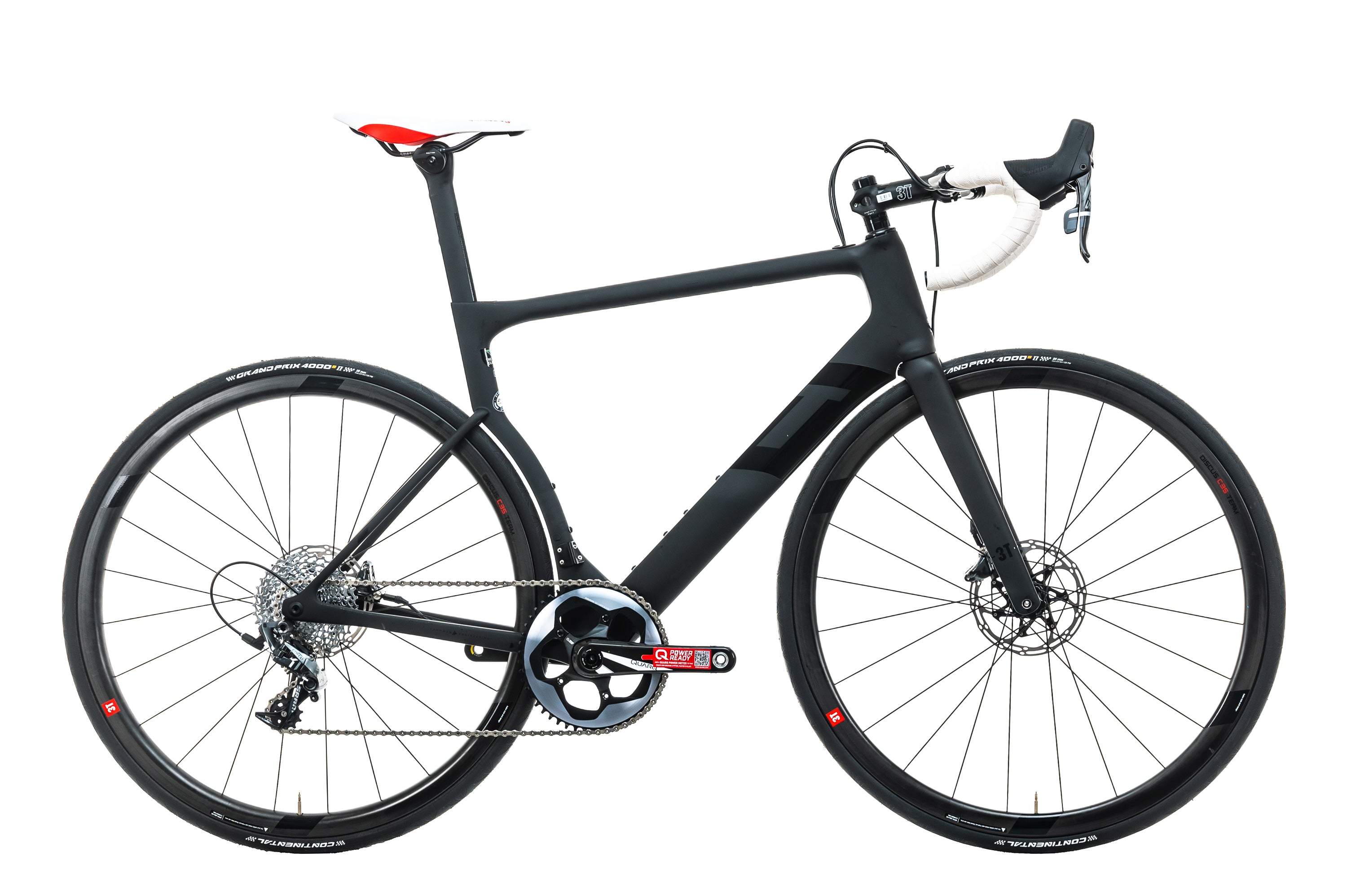 3T Strada Due Team Stealth Force 1 Road Bike - 2020, Large