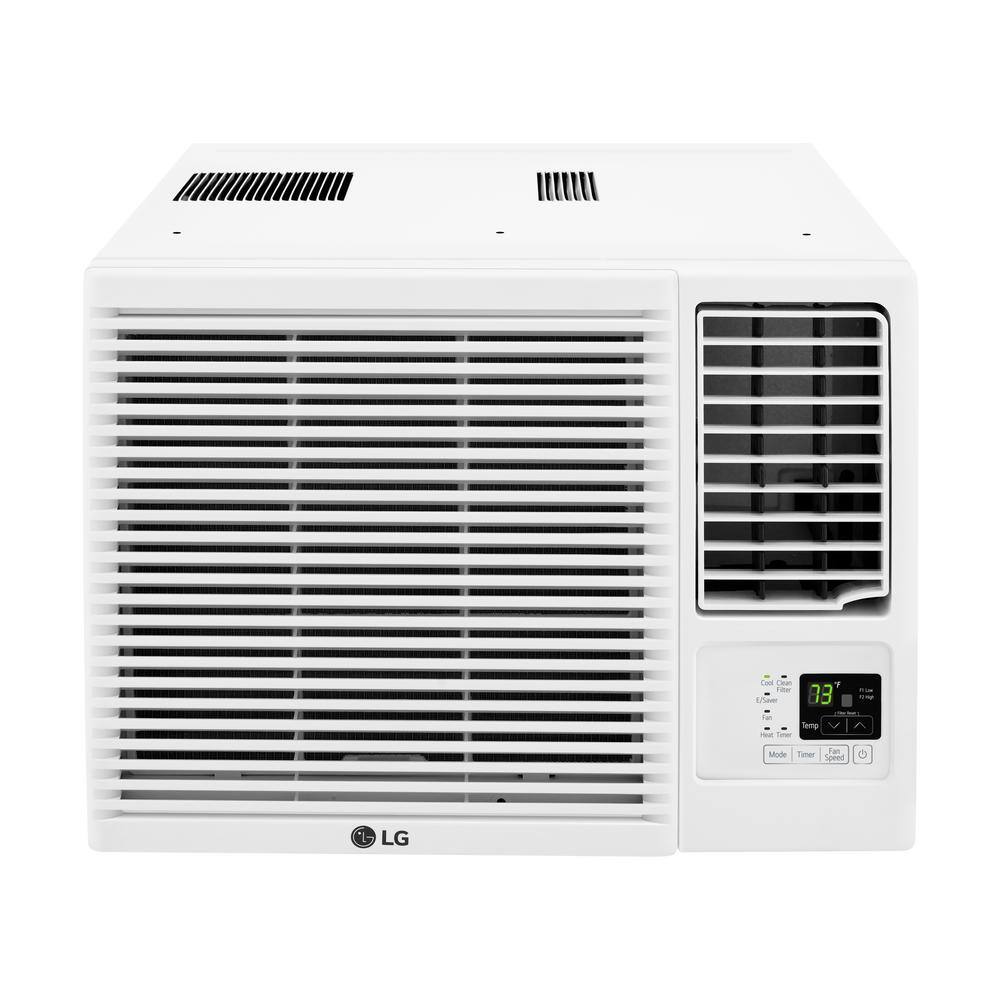 LG 18000 BTU 230208-Volt Window Air Conditioner for Cools 1000 sq. ft. with Cool and Heat Remote LW1823HR