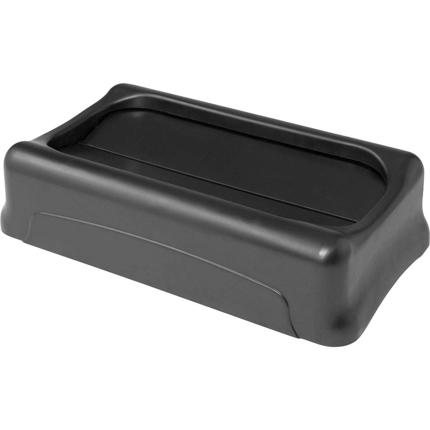 Slim Jim Container Swing Lid by Rubbermaid Commercial Products RCP267360BKCT