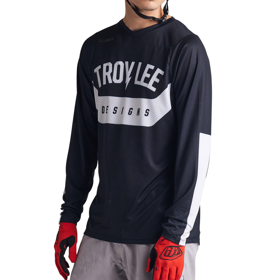 Troy Lee Designs Skyline Air Long Sleeve MTB Jersey - Air Core - Black