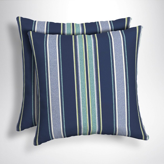 Arden Outdoor Square Throw Pillow