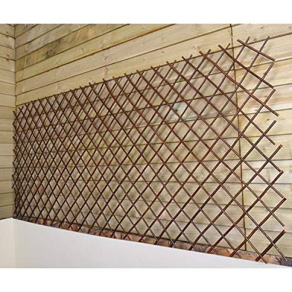 MGP 72 in. W x 60 in. H Willow Expandable Trellis Fence Set WFF-60-1