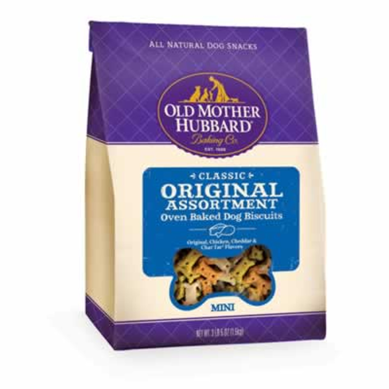 Old Mother Hubbard Mini Assorted Dog Biscuits， 3 Lb. 13 Oz.