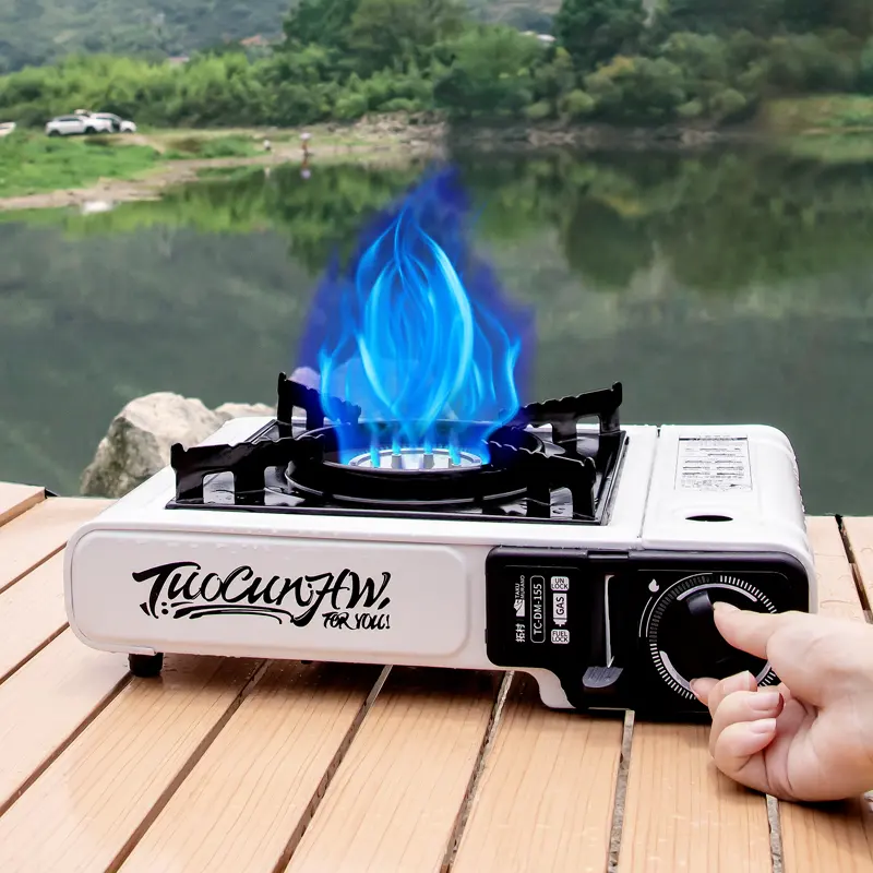 Manufacturer Wholesale Propane Butane  Outdoor Small Portable Gas Stove Burner Gas Camping Stove