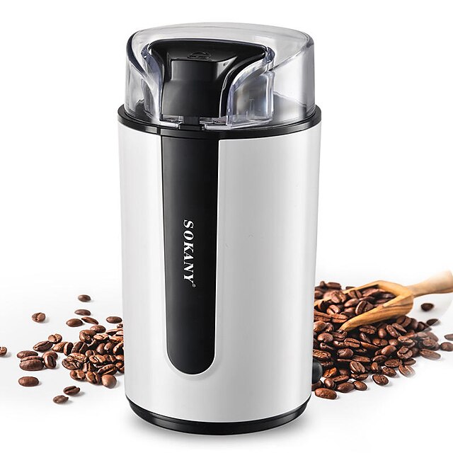 Latest Design 200w High Efficiency Blade Coffee Grinder Household Electric Coffee Grinder Multi Function Grinder